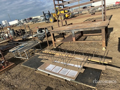 Quantity of (2) Steel Welding Table