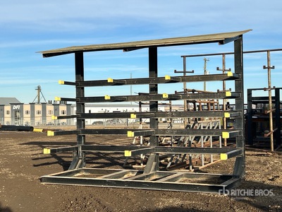 14 ft x 5 ft 6 in Steel Regał magazynowy