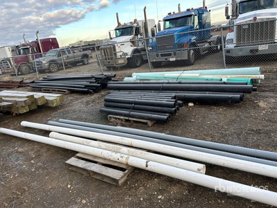 Quantity of (5) Pallets of PVC & ABS Tube