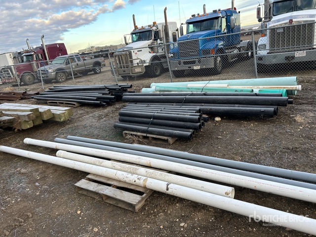 Quantity of (5) Pallets of PVC & ABS Pipe | Ritchie Bros. Auctioneers