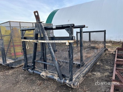 16 ft x 7 ft Steel Balandra para tuberia