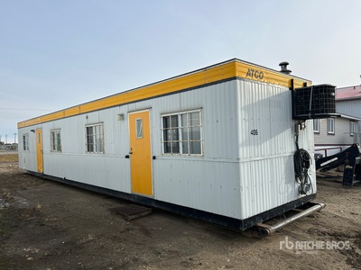 2000 Atco 52 ft x 10 ft Skid-Mounted Mobiel kantoor