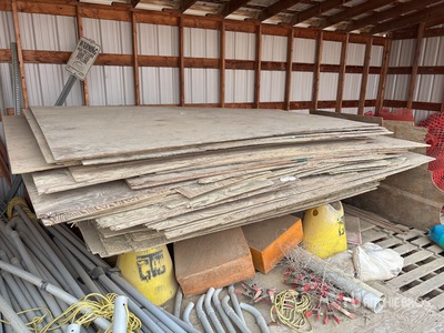 Quantity of 8 ft x 4 ft Plywood