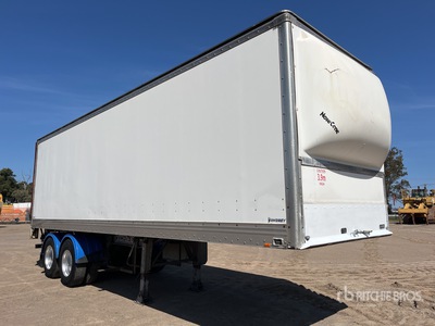 2008 Vawdrey 8.8 m Bogie/A Geschlossene Anhänger