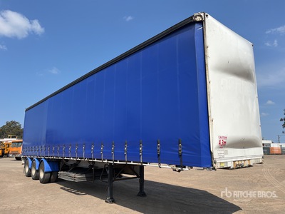 2006 Barker 13.4 m Tri/A مقطورة جانبية بستائر