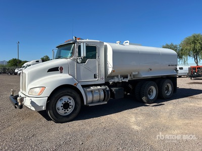 2014 Kenworth T370 4000 gal 6x4 Water Truck