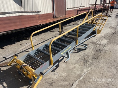 Cotterman 11 ft Tall Rolling Work Access Ladder