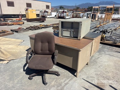 Quantity of (2) Metal Desks