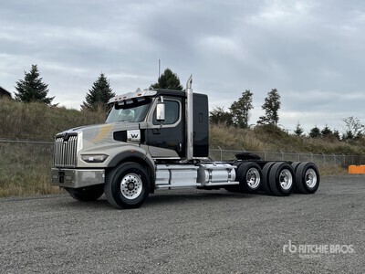 2023 Western Star 4900X 8x4 Heavy Haul Sleeper Truck Tractor