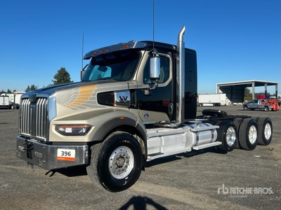 2023 Western Star 4900X 8x4 Heavy Haul Tri/A Sleeper Truck Tractor