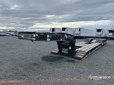 2022 Aspen HHT/RL 55 ton 3 1 Removable Gooseneck Lowboy Trailer