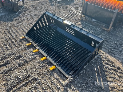 2025 GIYI GY-RB66 Skeleton Skid Steer Bucket (Unused)