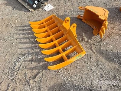 2025 GIYI 44 in مشط الحفارة - Fits Cat 305 (Unused)