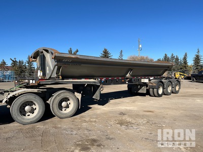 2018 Cross Country SD12 34 ft Tri/A Side Dump Trailer