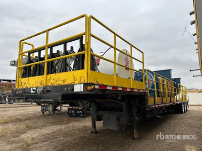 2013 Manac 14353A000 53 ft Tri/A Step Deck Trailer