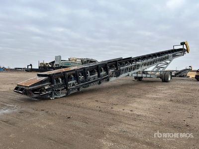 2013 WRT 36 in x 76 ft Portable Radial Stacking Conveyor
