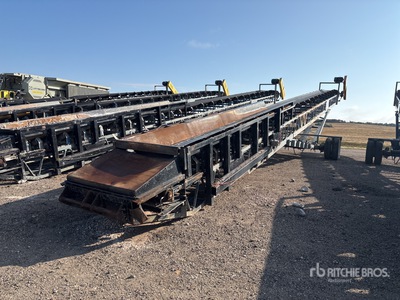 2009 WRT 36 in x 76 ft Portable Radial Stacking Conveyor