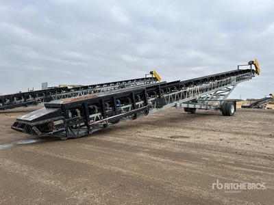 2008 WRT 36 in x 76 ft Portable Radial Stacking Conveyor