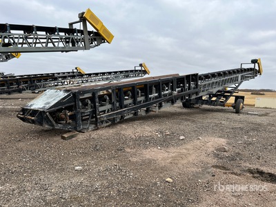 2007 WRT 36 in x 76 ft Portable Radial Stacking Conveyor