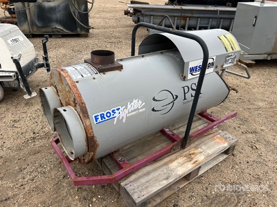 2010 Frost Fighter IDF-350-II 350000 BTU Skid Mounted Calefactor de espacio