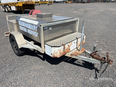 2009 K N England 1000 L S/A Water Tank Trailer