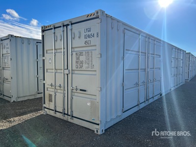 2025 40 ft High Cube Multi-Door Storage Container