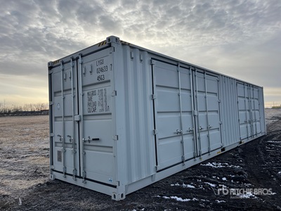 2025 40 ft High Cube Multi-Door Storage Container