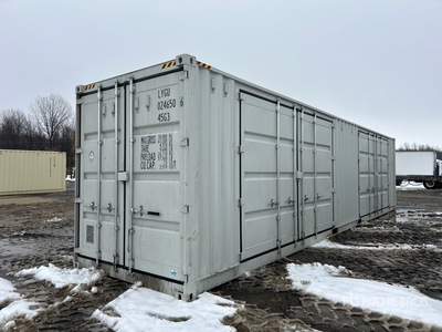 2025 40 ft High Cube Multi-Door Storage Container
