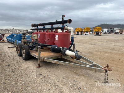 Electric Netafim Miracle Plus Drip Irrigation System on Bogie/A Plant Trailer