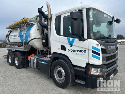 2023 Cappellotto Combi 2600 on 2024 Scania P320 6x4 Autocarro cisterna aspirazione