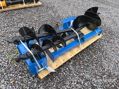 Quantity of (3) 2025 GIYI GY-SA Lote de Gusanos para Minicargador (Sin Usar) / Skid Steer Auger (Unused)