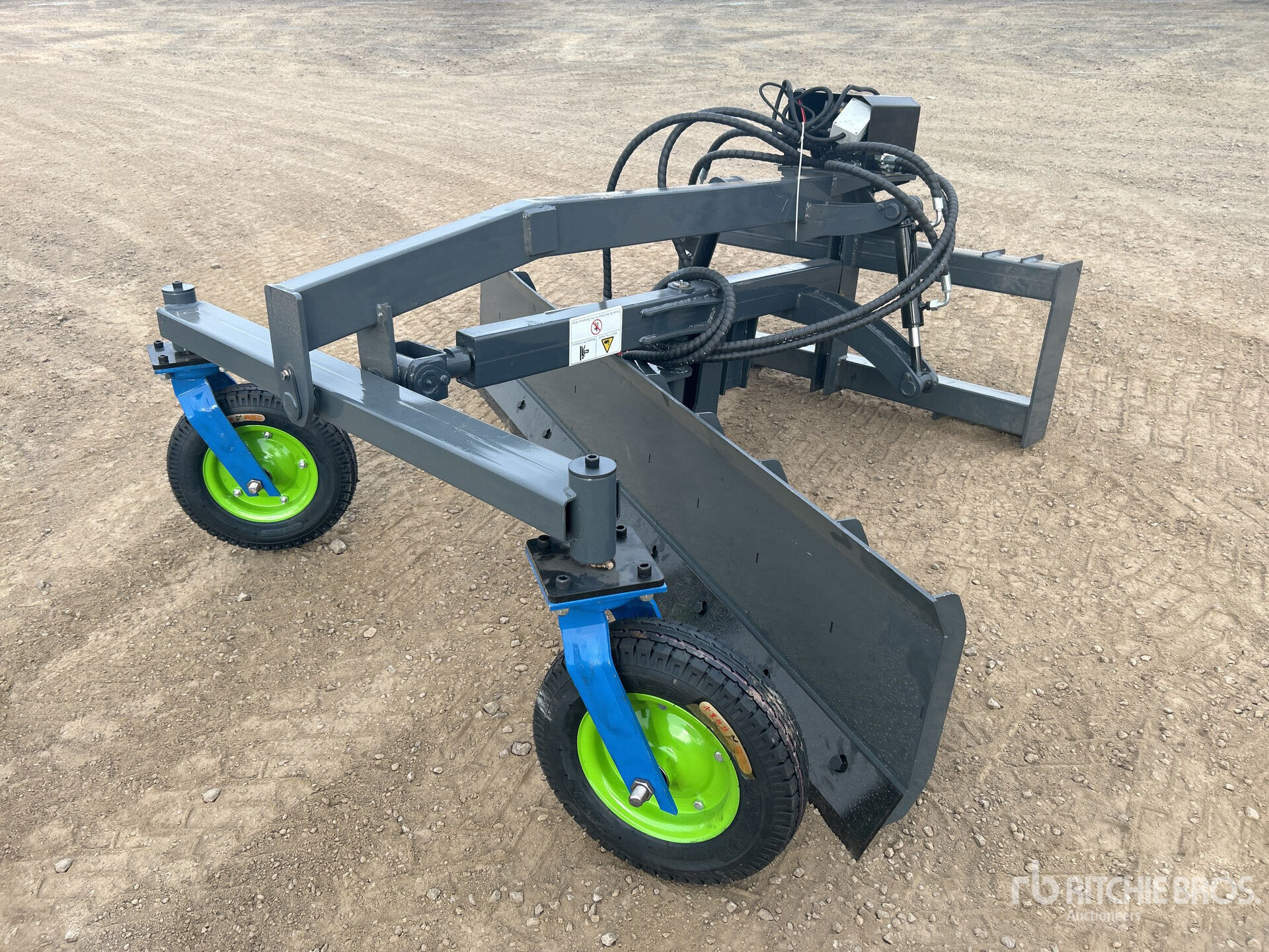 2025 GIYI GR87 87 in Cuchilla de Nivelacion con Neumaticos para Minicargador (Sin Usar) / Skid Steer Grader (Unused)