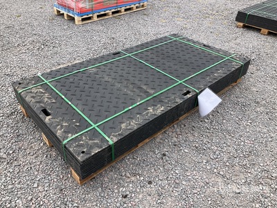 Quantity of (12) 2025 SKLP SK-LJB12 Hojas de Polietileno para Proteccion de Suelo (Sin Usar) / Polyethylene Sheet Ground Protection Mats (Unused)