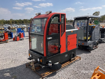 2025 SDLOOL S2000 Ride-On Electric Barredora (Sin Usar) / Barredora (Unused)