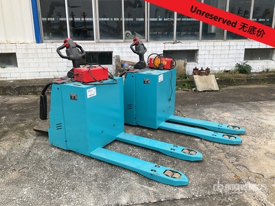 Quantity of (2) 2021 Baoli EP20-111 2000 kg Electric Pallet Jack