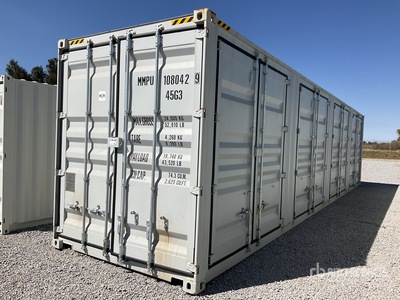 2025 40 ft High Cube Multi-Door Contenedor / Storage Container