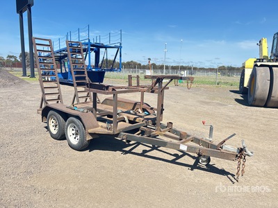 2013 Titan 2.45 m Bogie/A Plant Trailer