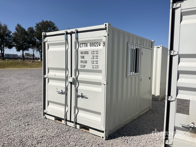 2025 CTTN CTTN-10 10 ft x Skid-Mounted Oficina Movil Tipo Contenedor / Mobile Office