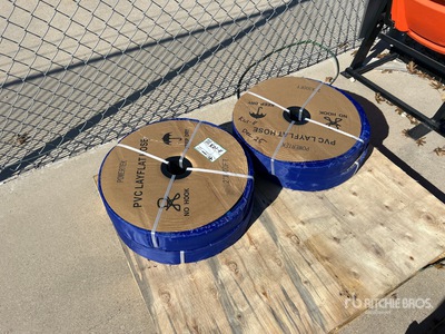 Quantity of (4) 2024 Powertek 2"-300FT Schlauchleitungen (Unused)