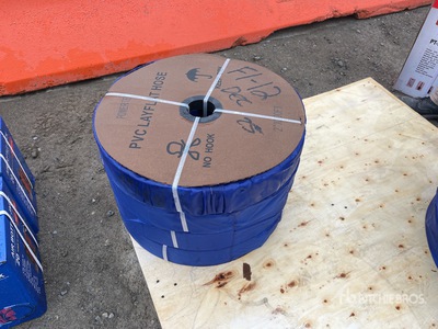 Quantity of (4) 2024 Powertek 2"-300FT Qty(4) Hoses (Unused)