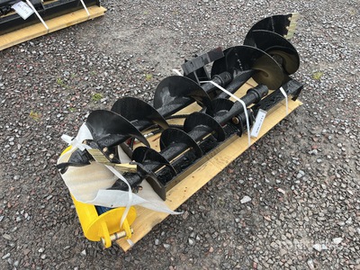 Quantity of (3) 2025 GIYI GY-AG70 Lote de Gusanos para Minicargador (Sin Usar) / Skid Steer Auger (Unused)