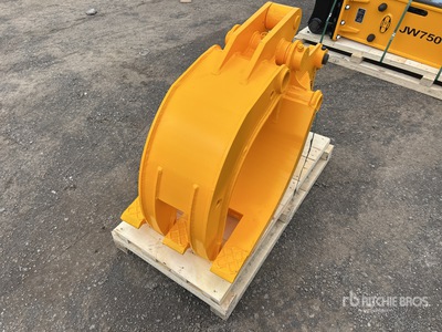 2025 JW ASC45 Q/C Excavator Grapple - Fits 4 - 7 ton (Unused)