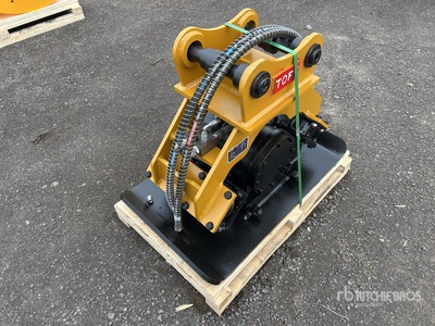 2025 TOFT TOFT04EC Q/C Vibrationsplatte - Fits 4 - 8 ton (Unused)