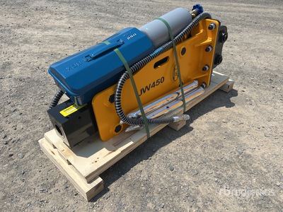 2025 JW JW450 Q/C Hydraulic Breaker - Fits 1 - 2 Ton (Unused)