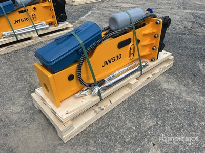 2025 JW JW530 Q/C Hydraulic Breaker - Fits 2 - 5 Ton (Unused)