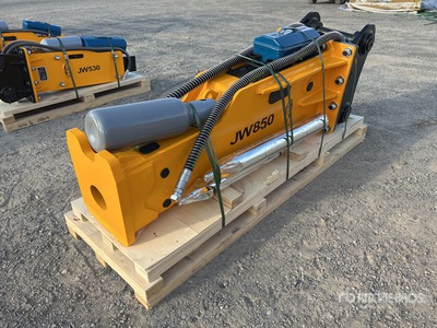 2025 JW JW850 Q/C Hydraulic Breaker - Fits 9 - 12 Ton (Unused)