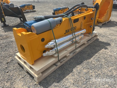 2025 JW JW1000 Q/C Hydraulic Breaker - Fits 12 - 17 Ton (Unused)