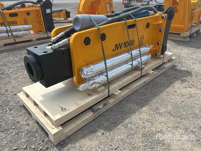2025 JW JW1000 Q/C Hydraulic Breaker - Fits 12 - 17 Ton (Unused)