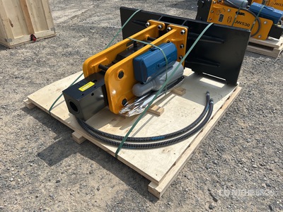 2025 JW JW680 Martello idraulico per mini pala - Fits 2 - 5 Ton (Unused)