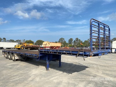2007 Moore 14.4 m Tri/A Step Deck Trailer
